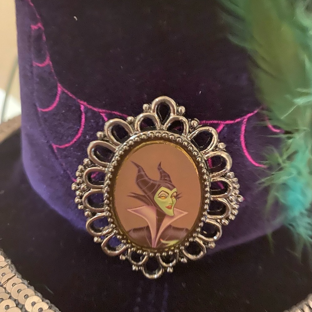 Authentic Disney Maleficent Mini Hat. - image 2